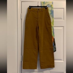Everlane organic wide-leg pants size 6